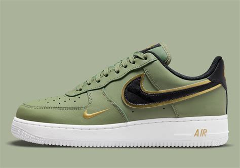 air force 1 green swoosh.